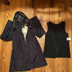 Burberry nylon Jacket w/removable liner (see details)